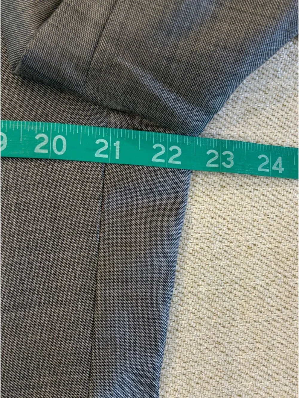 Alexandre of England 100% Wool Suit Jacket Blazer Grey Micro Texture Mens 46L